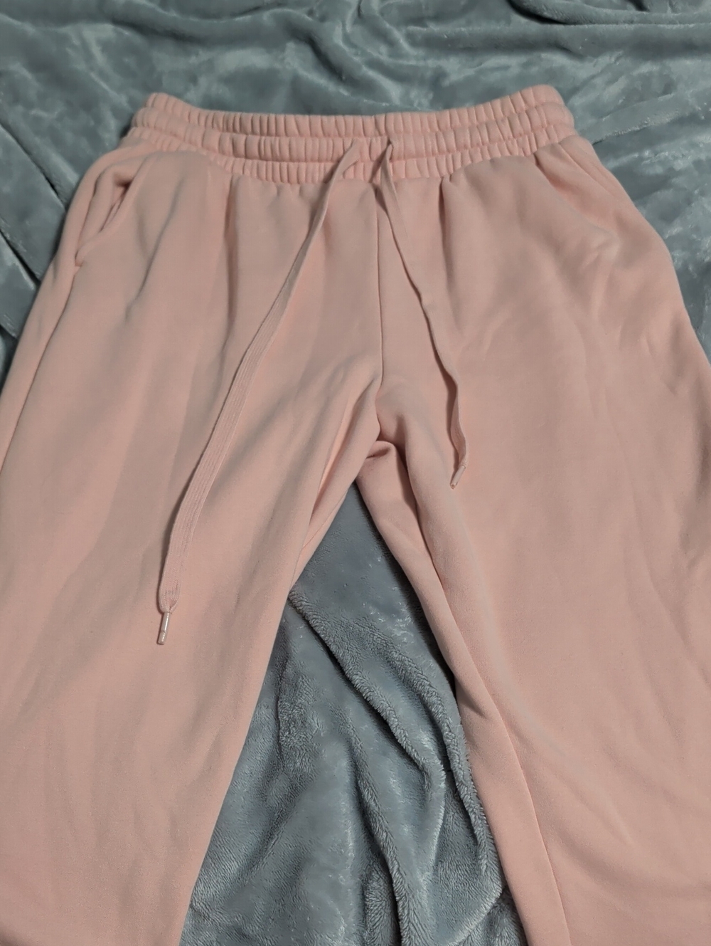 Fabletics Blush Pink Elastic-Waist Lounge Pants